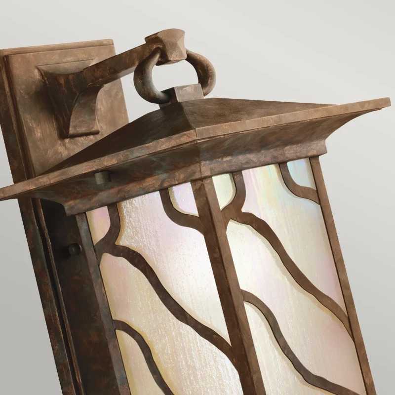 Quintiesse Buitenwandlamp Morris L breedte 20,3 cm koper